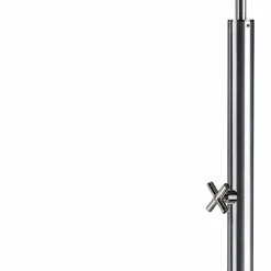 Doccia da Giardino in Acciaio Inox con Soffione Rotondo Made in Italy - Norton