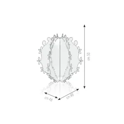 Elemento Decorativo in Plexiglass a Forma di Cactus Made in Italy - Woody