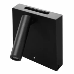 Faretto Applique a Led Orientabile in Alluminio con Porte USB - Paola