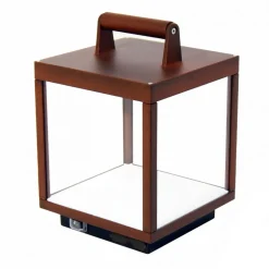 Faretto Led Decorativo da Esterno in Alluminio Bianco o Corten - Bettina