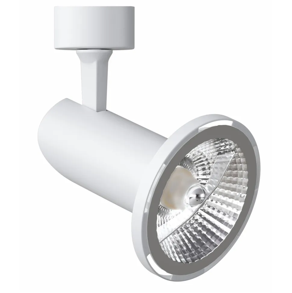 Faretto Plafoniera Orientabile in Alluminio Bianco, 4 Pezzi - Lazzaro