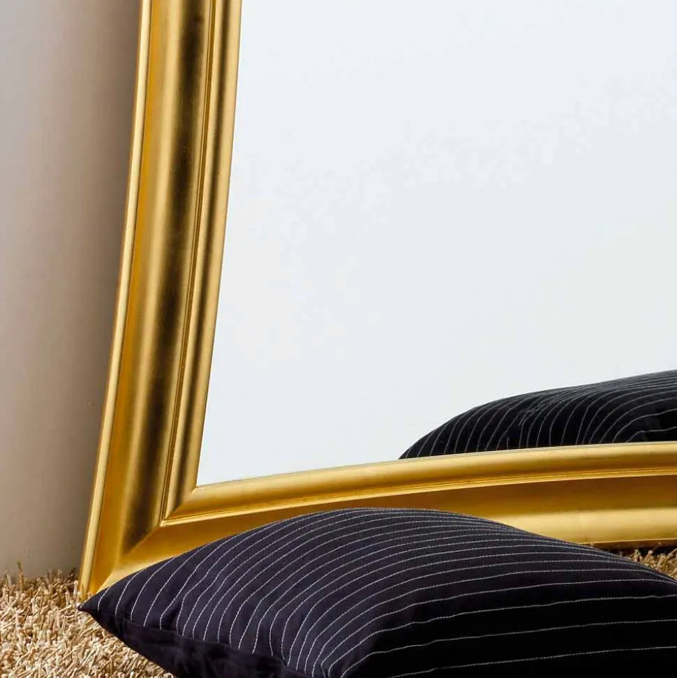 Grande specchiera da terra / muro design moderno Heart, 110x197 cm