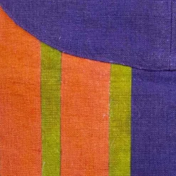 Grembiule d’Arte in Tela di Canapa Pezzo Unico d’Alto Artigianato Italiano