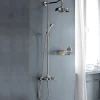 Gruppo Doccia Classico Duplex in Ottone con Soffione 3 Misure - Ercolina