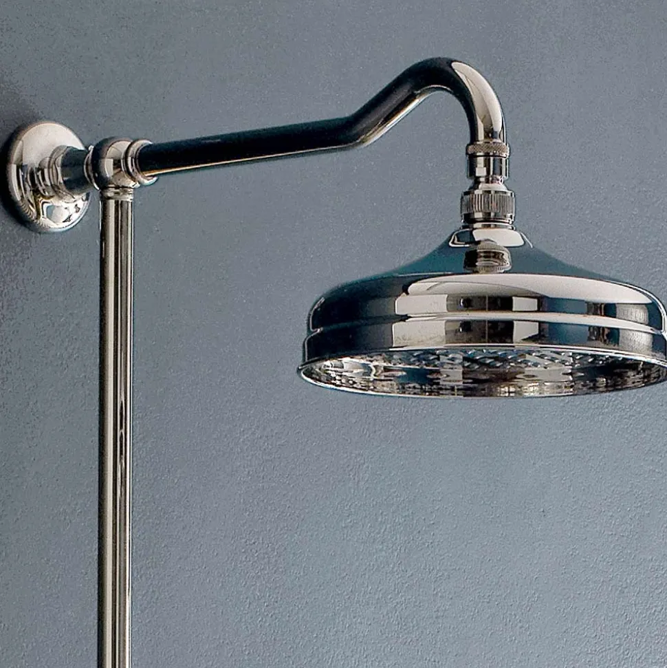 Gruppo Doccia Classico Duplex in Ottone con Soffione 3 Misure - Ercolina