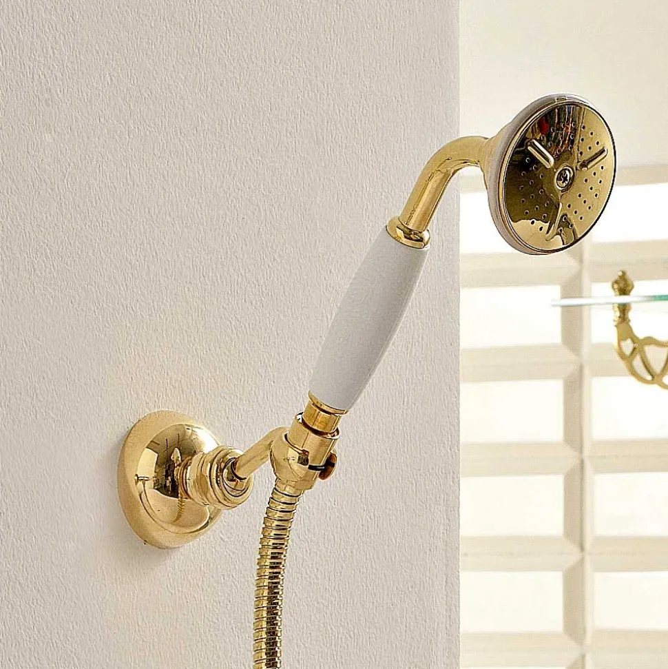 Gruppo Doccia di Design Vintage in Ottone Made in Italy – Katerina