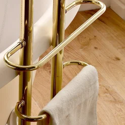 Gruppo Vasca a Pavimento di Design Vintage in Ottone Made in Italy – Katerina