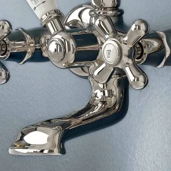 Gruppo Vasca da Bagno con Doccetta in Ottone Artigianale - Ercolina