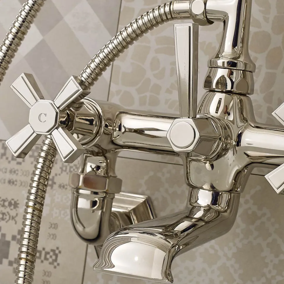 Gruppo Vasca in Ottone Made in Italy, Stile Vintage – Silvana