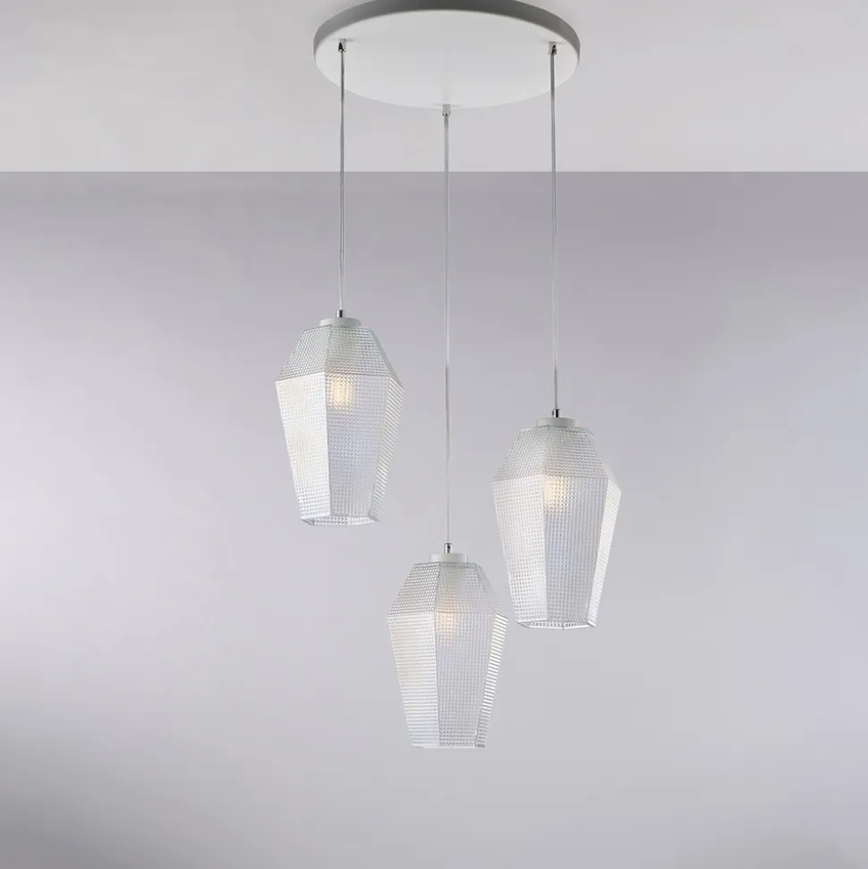 Illuminazione di Design in Vetro e Metallo Made in Italy per Creare - Libra