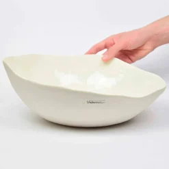 2 Insalatiere in Porcellana Bianca Pezzi Unici di Design Italiano - Arciconcreto
