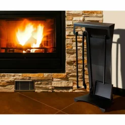 Insieme di 4 Strumenti da Camino in Acciaio di Design Made in Italy - Chandler
