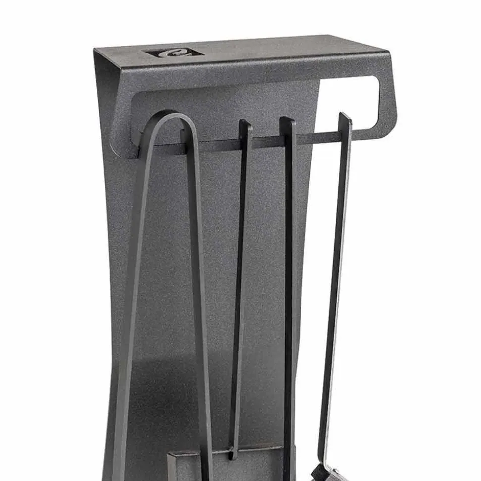 Insieme di 4 Strumenti da Camino in Acciaio di Design Made in Italy - Chandler