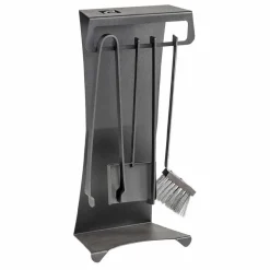 Insieme di 4 Strumenti da Camino in Acciaio di Design Made in Italy - Chandler