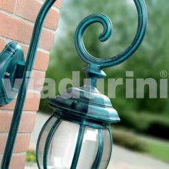 Lampada a muro da esterno in alluminio pressofuso made in Italy, Anika
