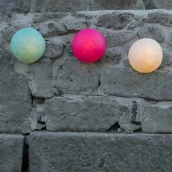 Lampada a muro da esterno In-es.artdesign Button Out in nebulite color
