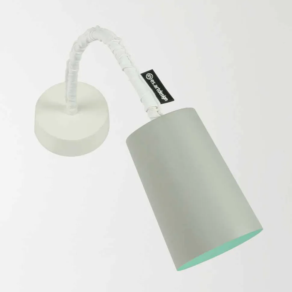 Lampada a muro di design In-es.artdesign Paint a Cemento verniciata