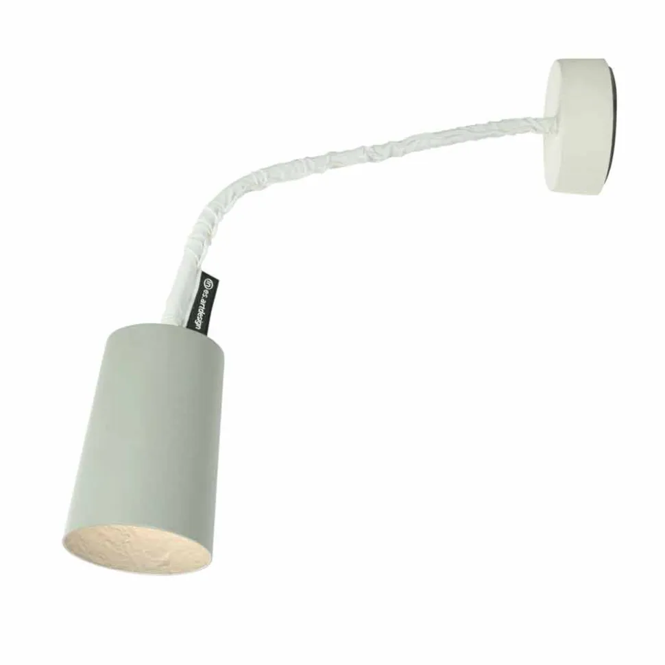 Lampada a muro di design In-es.artdesign Paint a Cemento verniciata