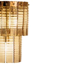 Lampada a Muro Moderna in Vetro Artigianale Lusso Made in Italy - Valadier