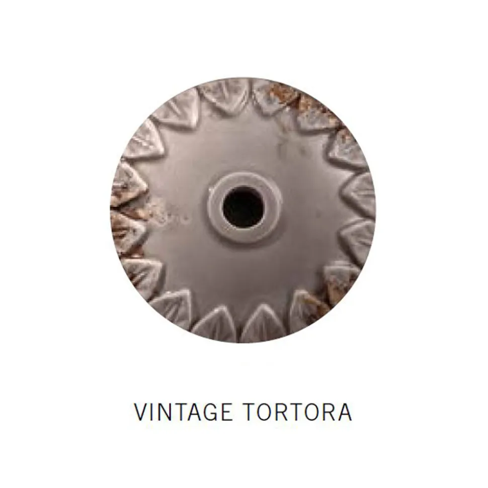 Lampada a Parete Artigianale a Mezzaluna in Ferro e Ceramica - Vintage
