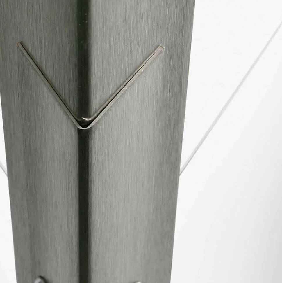 Lampada a Parete con LED Integrato Dimmerabile in Metallo Made in Italy - Celine