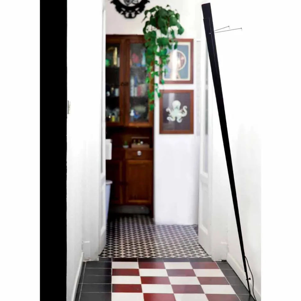Lampada a Parete con LED Integrato Dimmerabile in Metallo Made in Italy - Celine