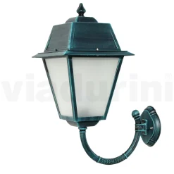 Lampada a Parete da Esterno in Alluminio e Vetro Made in Italy - Doroty