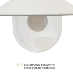 Lampada a Parete da Esterno Vintage in Alluminio Made in Italy - Cassandra