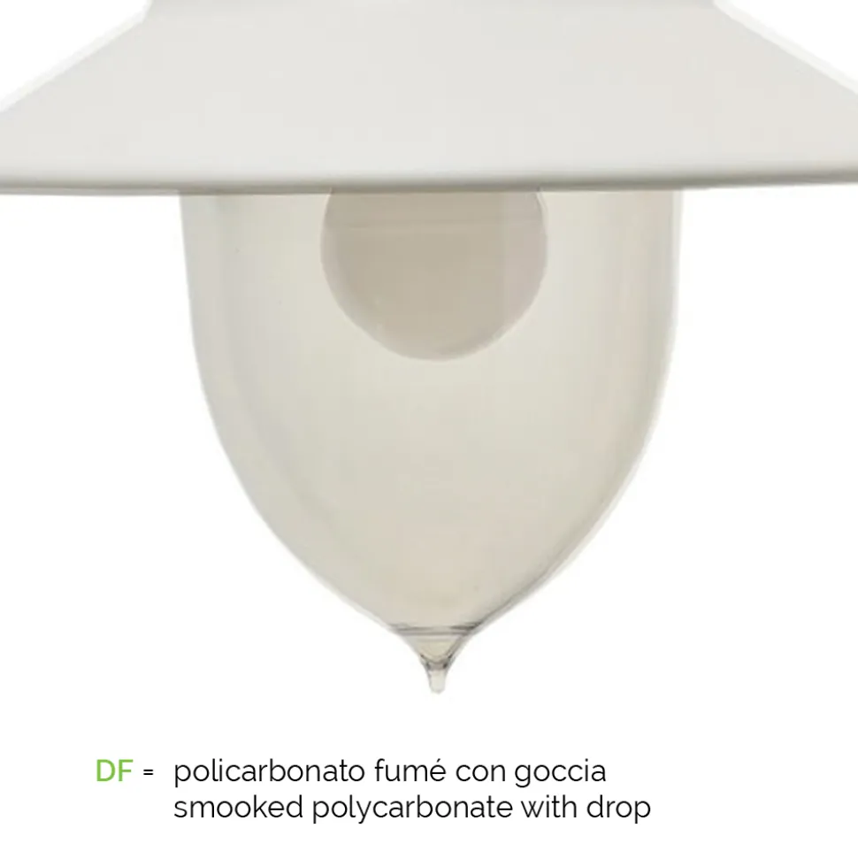 Lampada a Parete da Esterno Vintage in Alluminio Made in Italy - Cassandra
