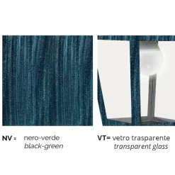 Lampada a parete da giardino in alluminio prodotta in Italia, Aquilina