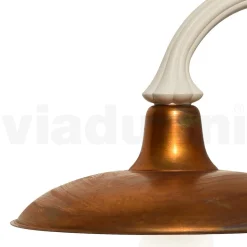 Lampada a Parete Vintage da Esterno in Alluminio Made in Italy - Adela