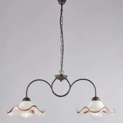 Lampada Artigianale in ceramica e Metallo Made in Italy per Soggiorno e Camera - Merope