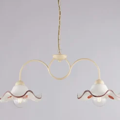 Lampada Artigianale in ceramica e Metallo Made in Italy per Soggiorno e Camera - Merope