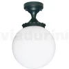 Lampada a Soffitto in Alluminio e Acrilico Opale Made in Italy - Trovaantracite