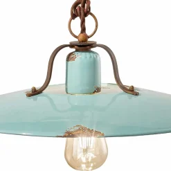 Lampada a sospensione con braccio direzionabile stile country Sally