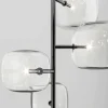 Lampada a Sospensione con Struttura in Metallo Lucido Made in Italy - Donatina