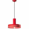 Lampada a Sospensione dallo Stile Retrò in Ceramica Colorata – Ferroluce Pi