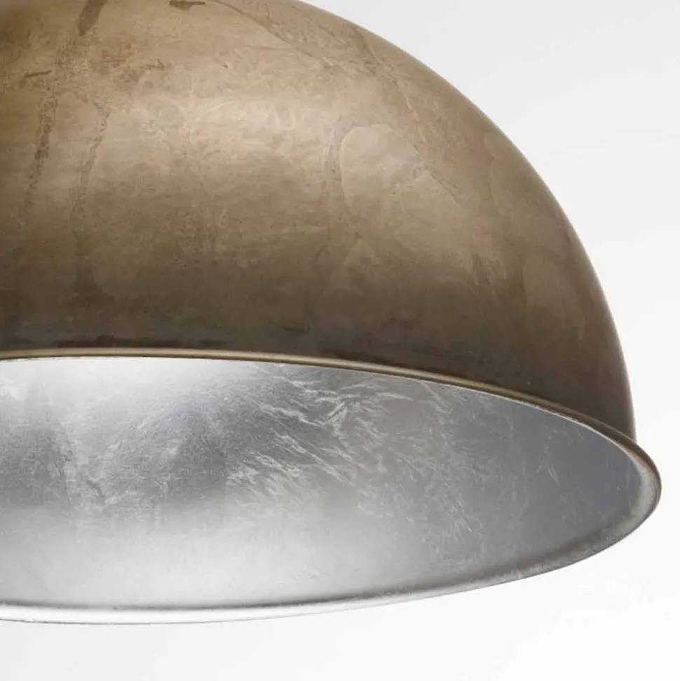 Lampada a sospensione design rustico Ø60 cm Galileo Il Fanale, made in Italy