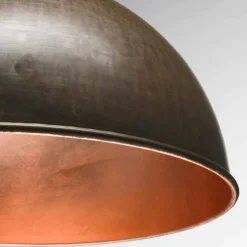 Lampada a sospensione design rustico Ø60 cm Galileo Il Fanale, made in Italy