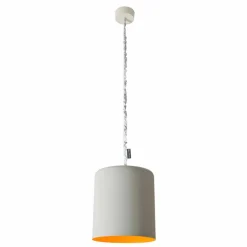 Lampada a sospensione di design In-es.artdesign Bin Cemento verniciata