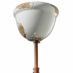 Lampada a sospensione di design industriale artigianale Clara