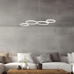 Lampada a Sospensione di Design e Metallo Made in Italy - Aldebaran