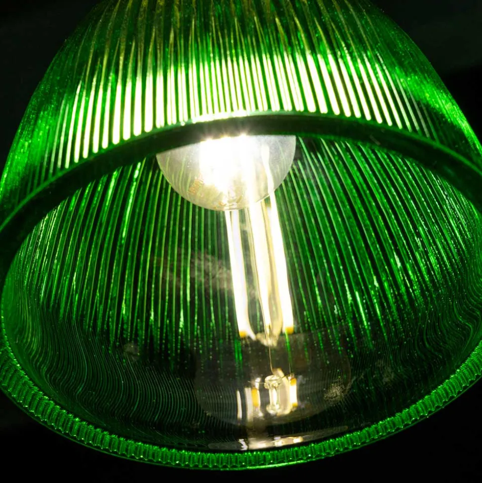 Lampada a Sospensione di Design in Vetro Veneziano Made in Italy - Zaffiro