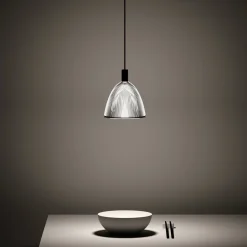 Lampada a Sospensione di Design in Vetro Veneziano Made in Italy - Zaffiro