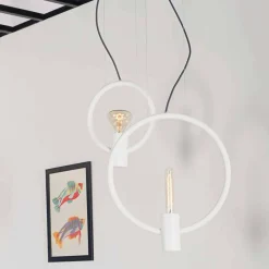 Lampada a Sospensione di Design in Acciaio Made in Italy - Delizia