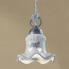 Lampada a Sospensione Ferro e Ceramica Dipinta a Mano Artigianale - Chieti