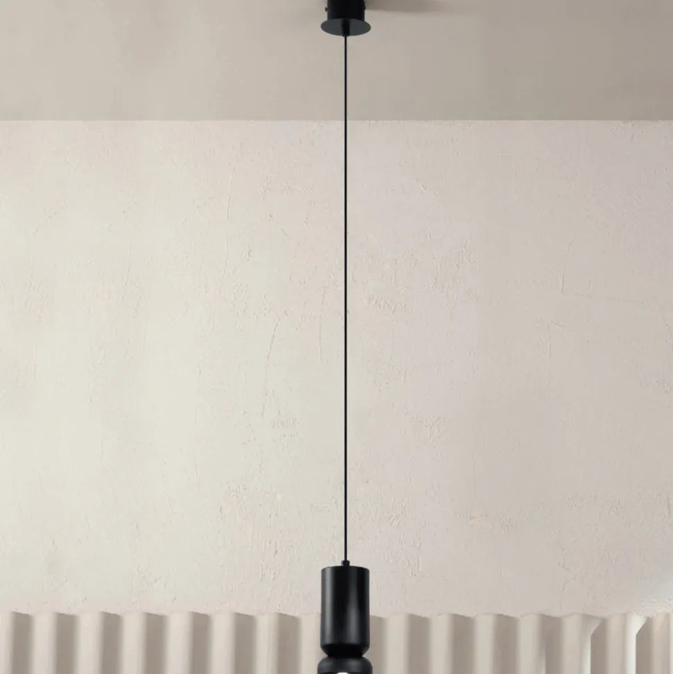 Lampada a Sospensione in Alluminio Verniciato a Polvere e Cavo Regolabile - Buxus