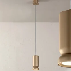 Lampada a Sospensione in Alluminio Verniciato a Polvere e Cavo Regolabile - Buxus