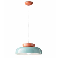 Lampada a Sospensione in Ceramica Bicolor Made in Italy - Corcovado