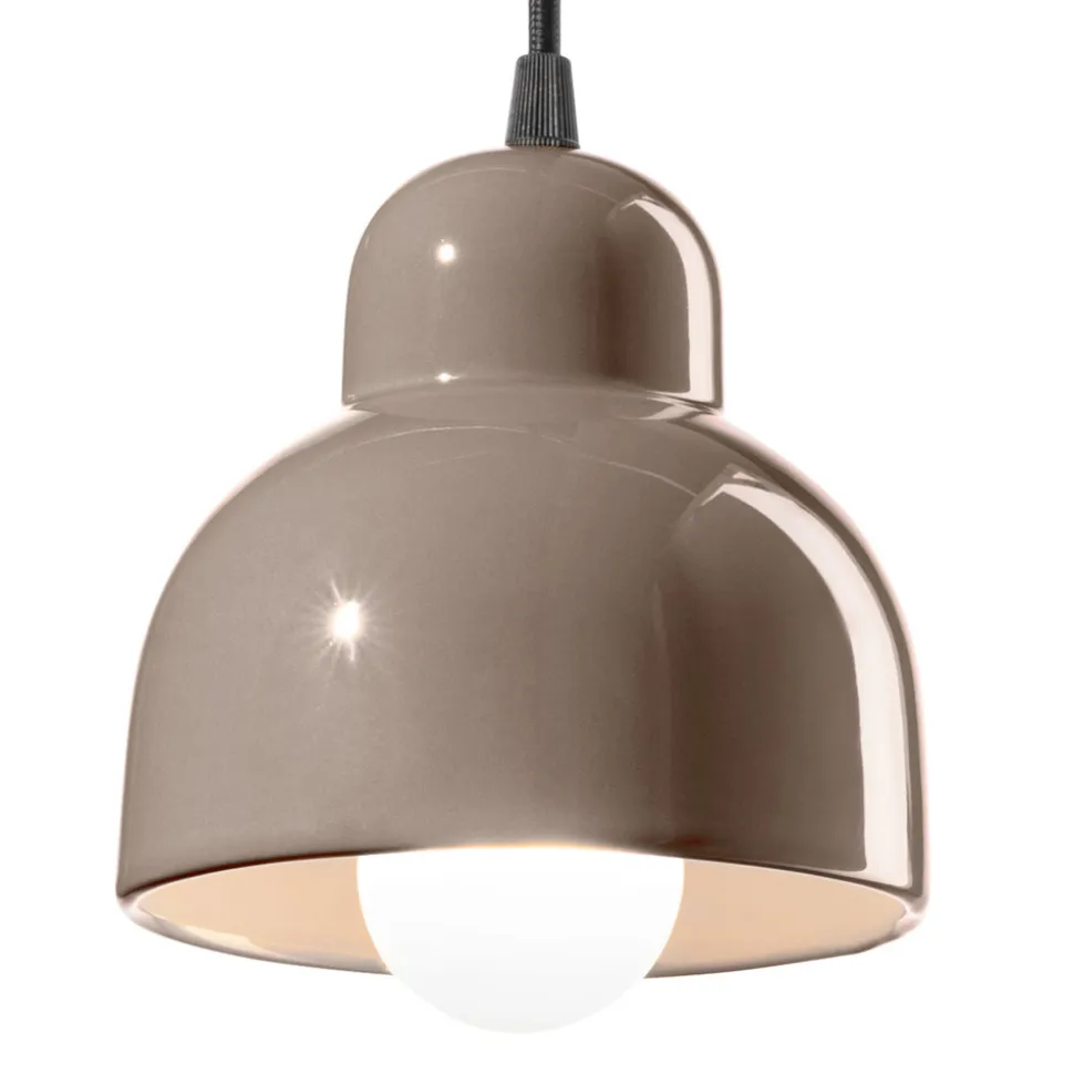 Lampada a Sospensione in Diverse Finiture e Misure Made in Italy - Berimbau